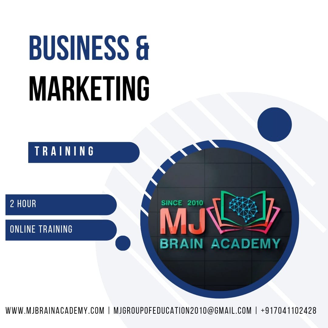 Market behaviour & business training