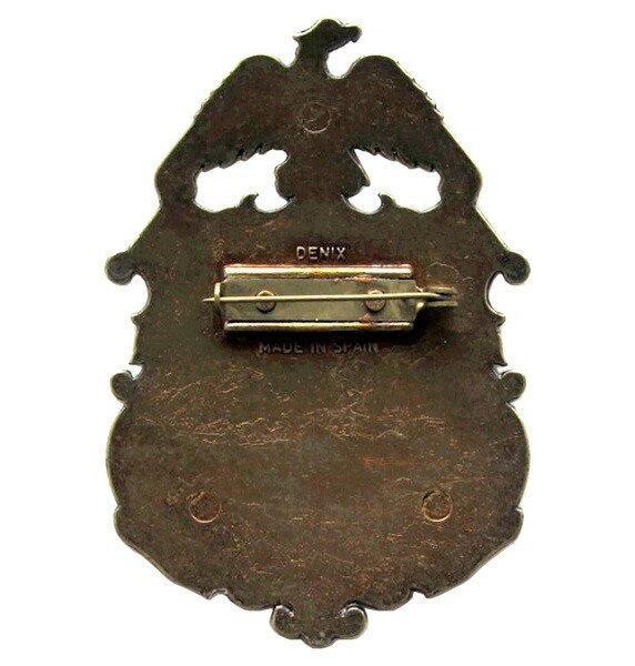 楽天市場】ポリスバッジ イーグルU.Sマーシャル バッヂ ゴールド DENIX