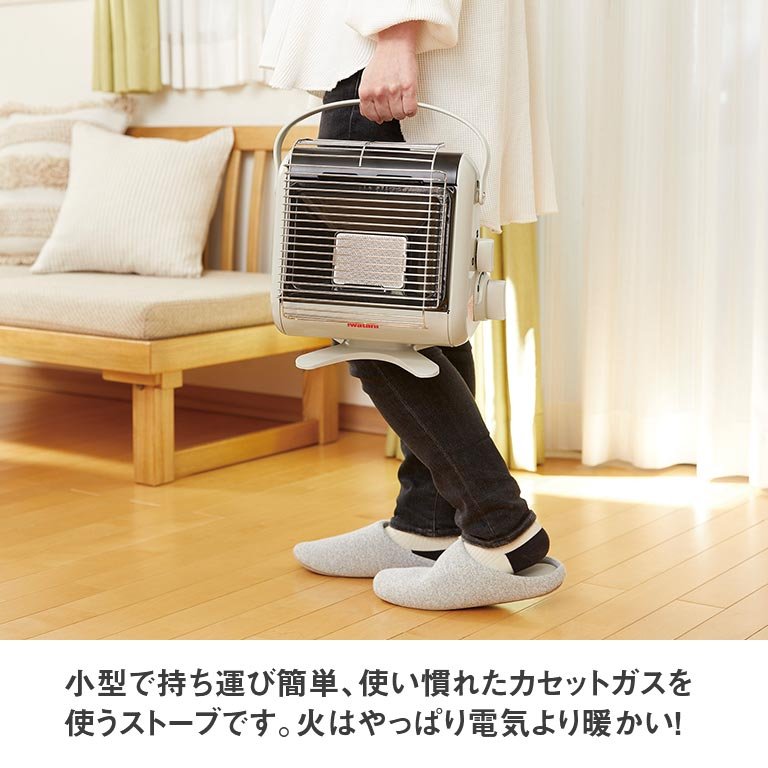 楽天市場】イワタニ カセットガスストーブ マイ暖 3 - CB-STV-MYD3