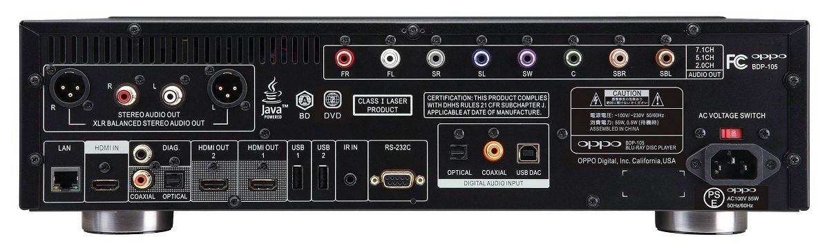 BDP-105JP | 製造終了商品 | OPPO Digital Japan