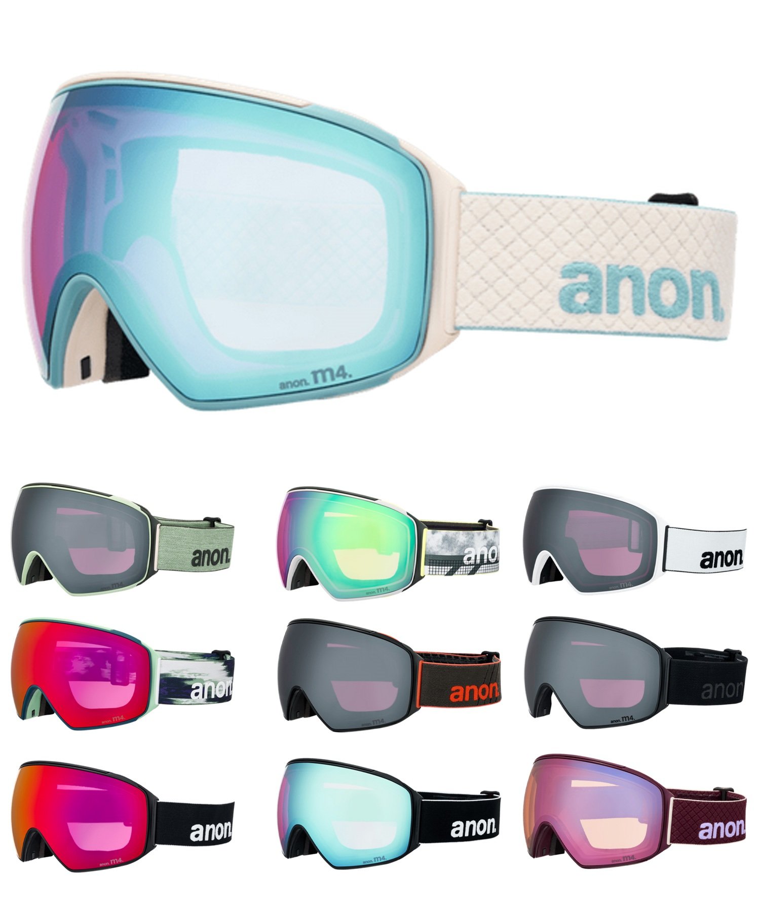ANON アノン M4 Goggles MFI Face Mask Toric スノーボード ゴーグル