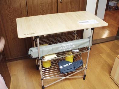 snow peak club:フィールドキッチンテーブル