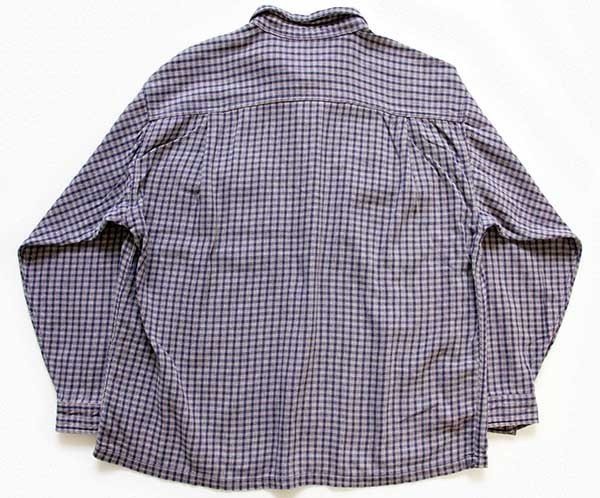 90s ポルトガル製 patagoniaパタゴニア チェック オーガニックコットン