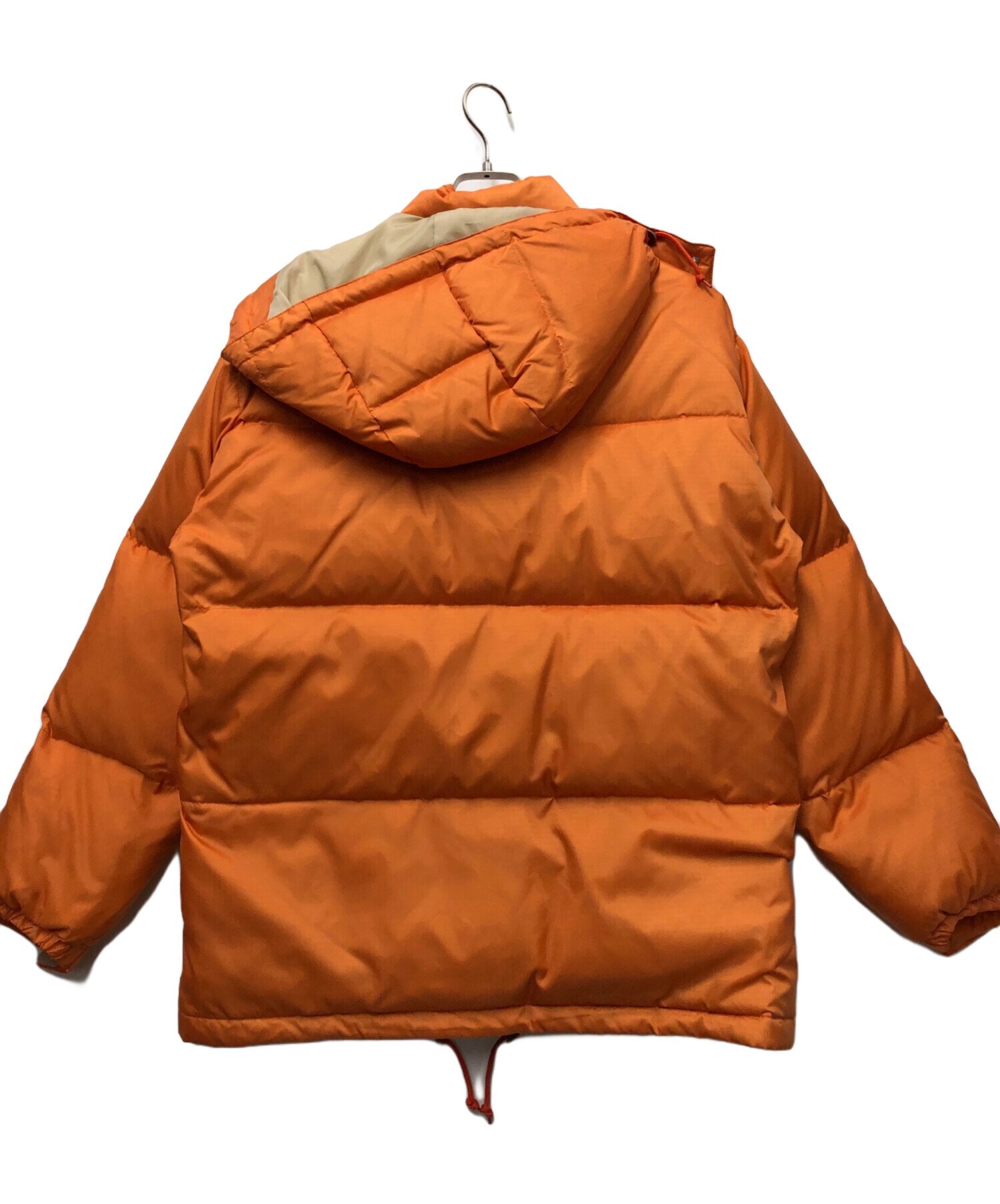 中古・古着通販】CAMP 7 (キャンプ7) ダウンジャケット オレンジ