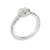 セレナード」コレクション エンゲージメントリング - CHAUMET