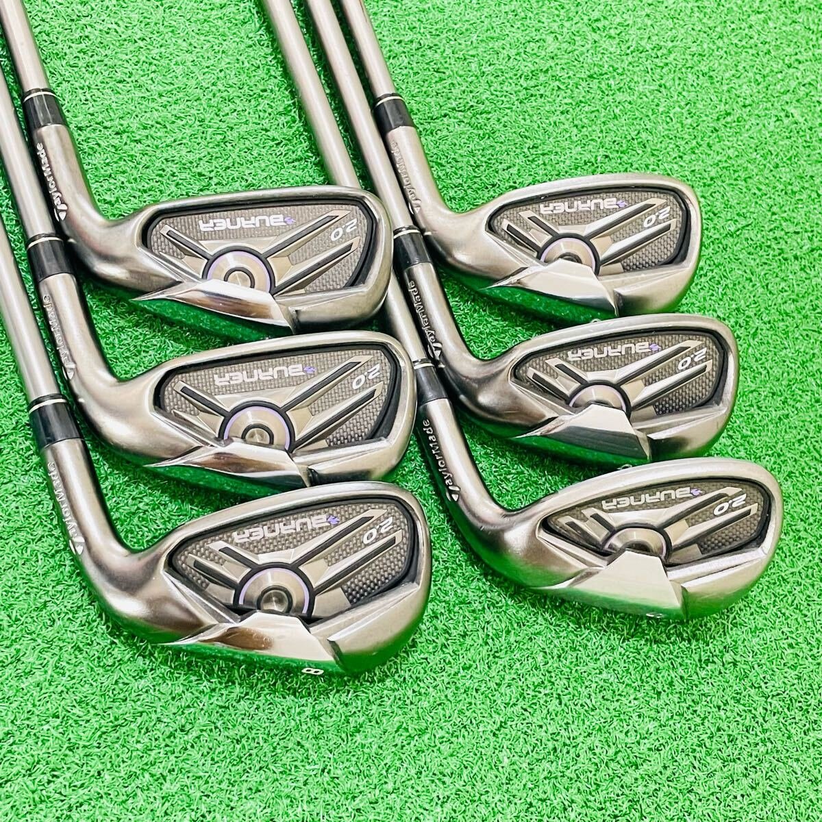 テーラーメイド バーナー XD アイアンセット 8本 カーボン R