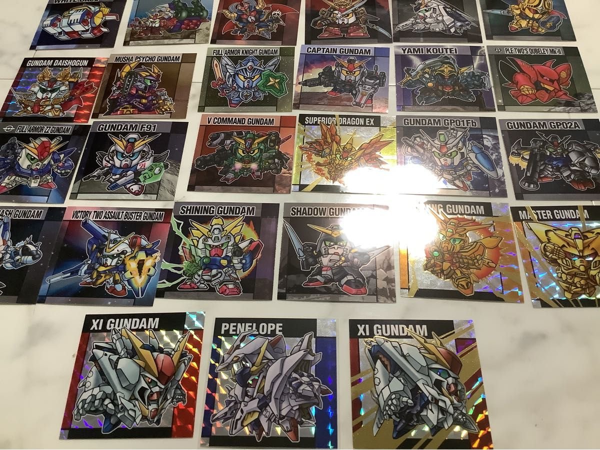 元祖SDガンダムスナックII シークレット含む全33種類フルコンプセット
