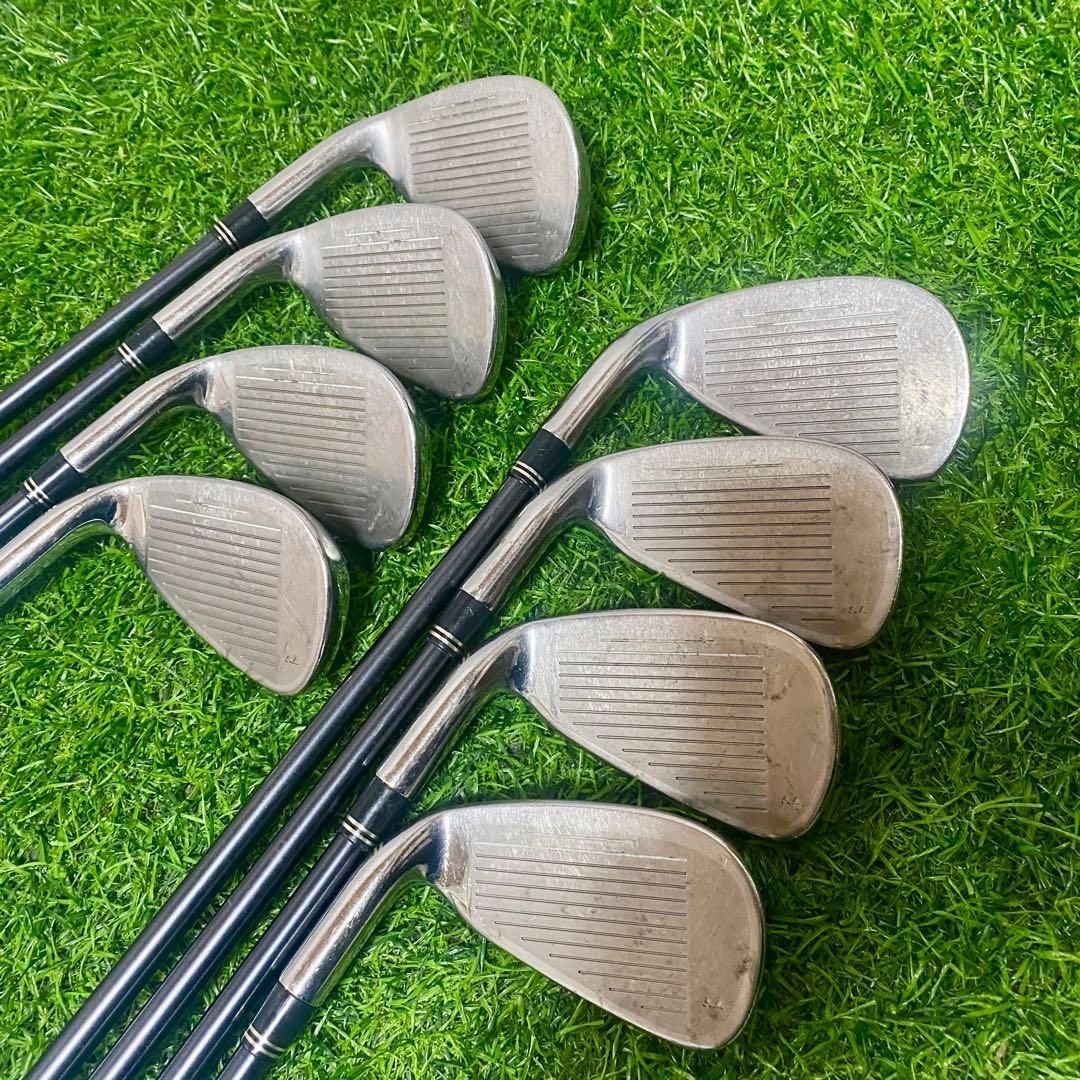 テーラーメイド バーナー XD アイアンセット 8本 L 右 レディース