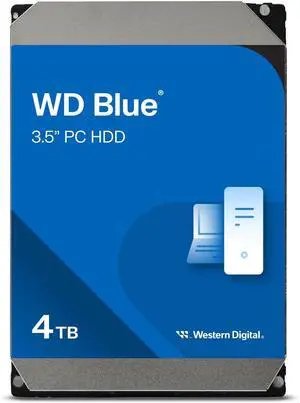 WD Blue 6TB Desktop Hard Disk Drive - 5400 RPM SATA 6Gb/s 256MB