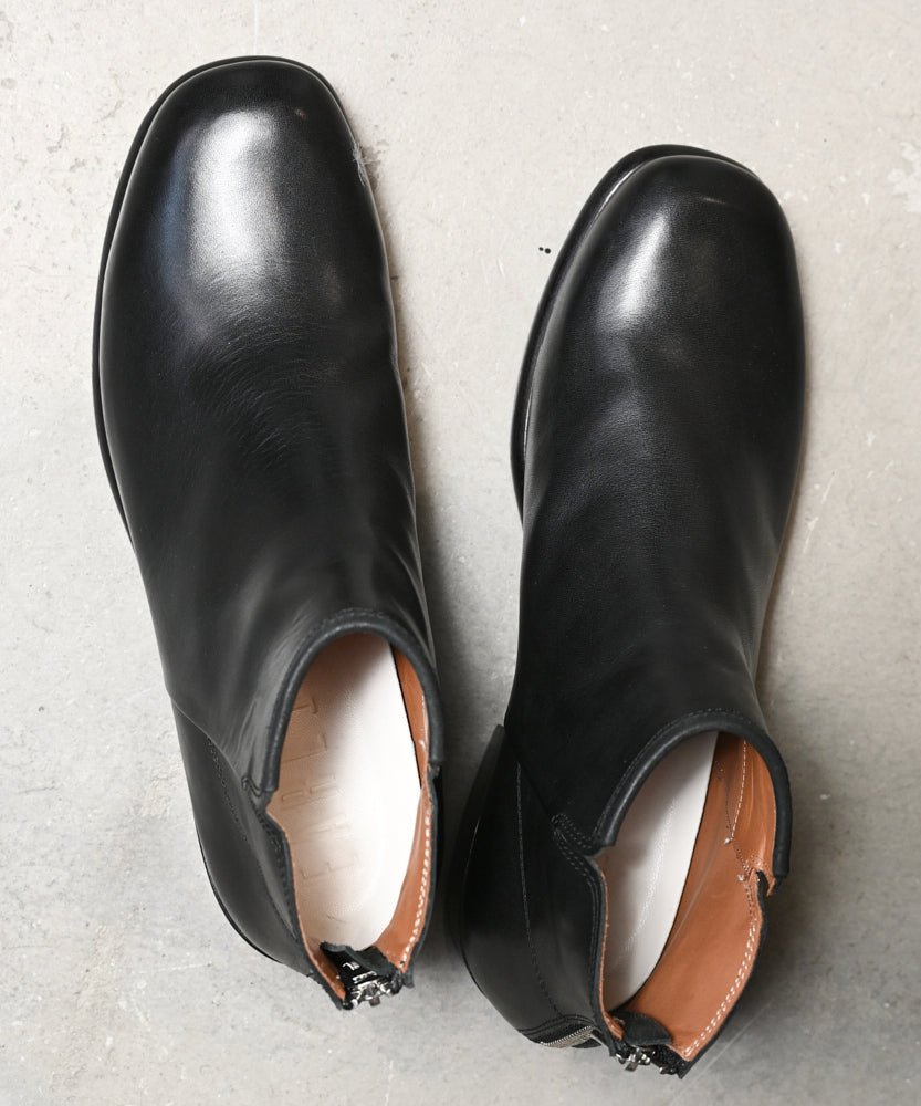 ER2202 バックジップショートブーツ | 4cmヒール | EARLE(アール) 公式