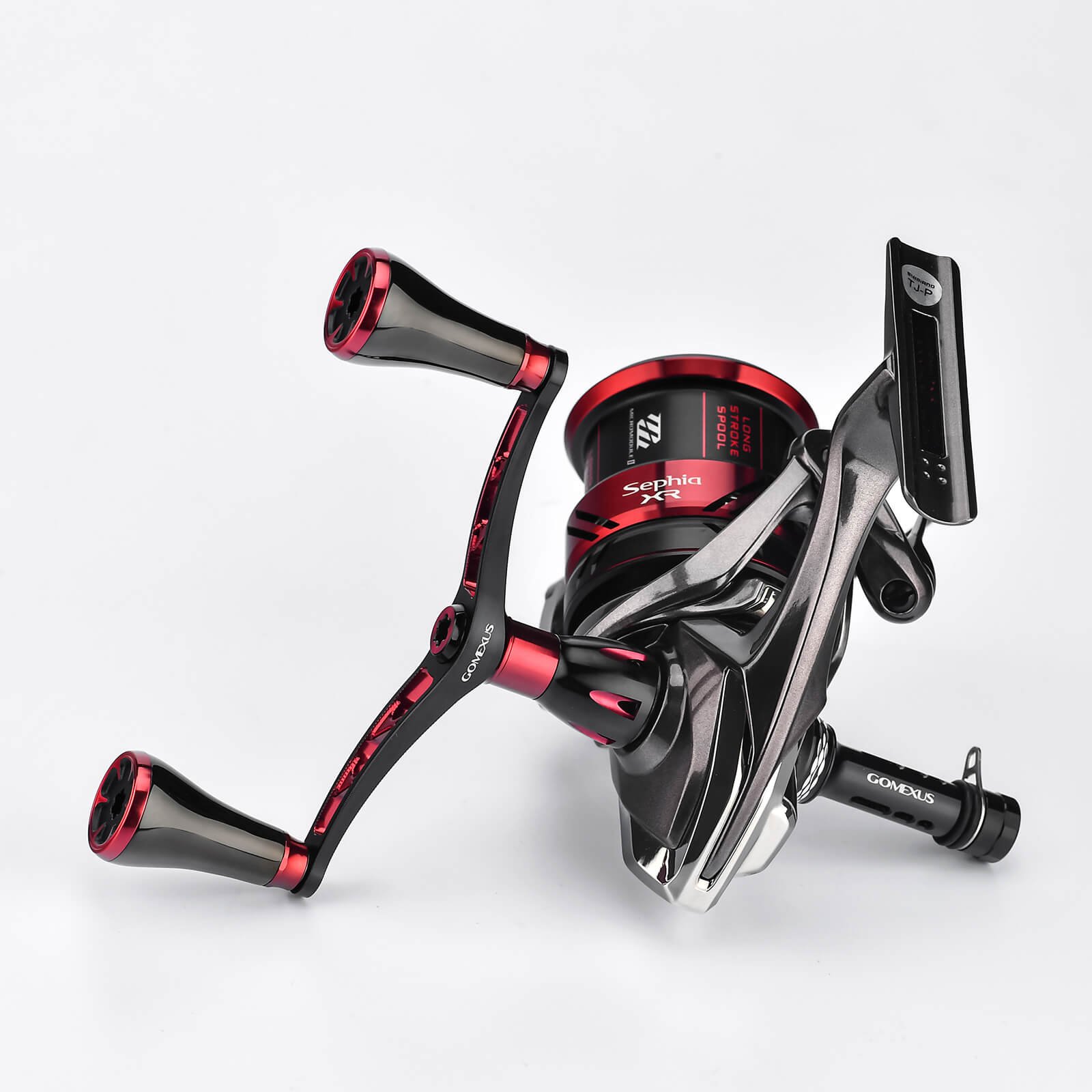 ゴメクサス｜CY-T20 セフィアカラー ハンドル 98mm｜チタンノブ搭載