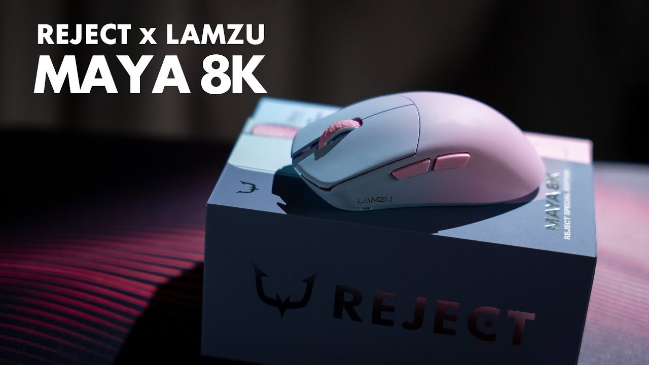 The REJECT x LAMZU MAYA 8K looks so cute it's the winner - YouTube