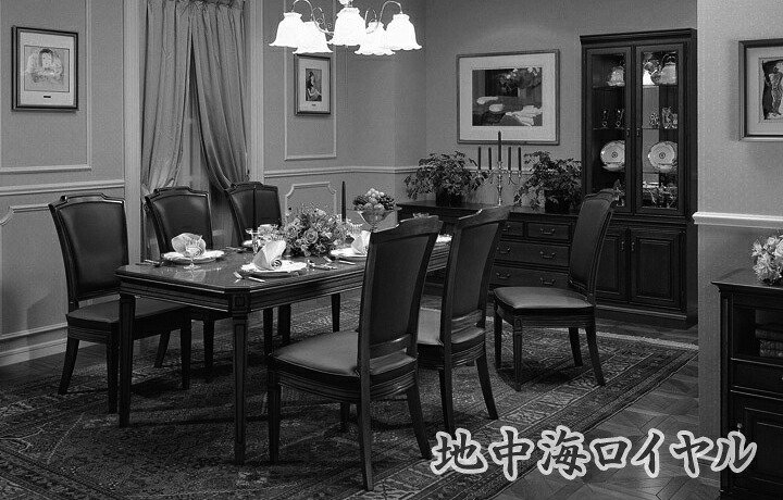 ◆マルニ木工 地中海ロイヤル パーティテーブル ◆ 伸長式 ダイニング マルニ 地中海 1143-00 伸長式ダイニングテーブル | 家具インテリア