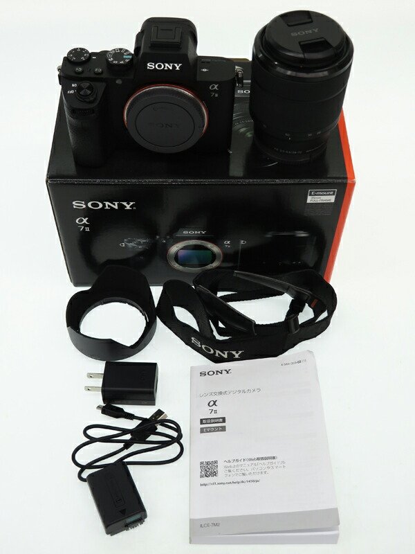 SONY】ソニー『α7II ズームレンズキット』ILCE-7M2K 2430万画素 フル