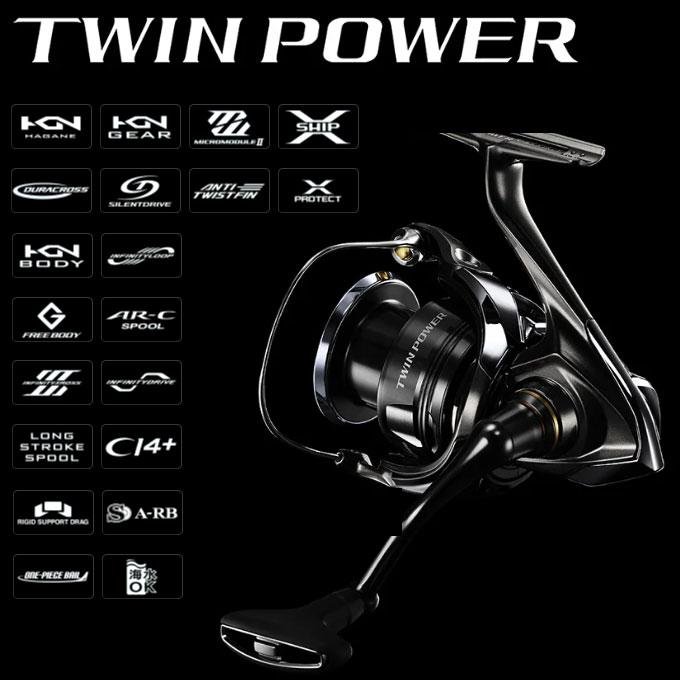 シマノ（SHIMANO） 24 ツインパワー 3000MHG (2024年モデル