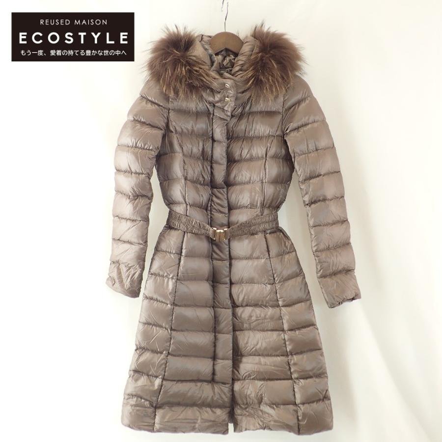 HERNO（ヘルノ） 国内正規 PI0484D ベルト付きファー付き ダウン