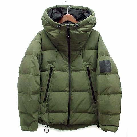 キャンプセブン CAMP7 ACTIVE ダウン ジャケット カーキ M