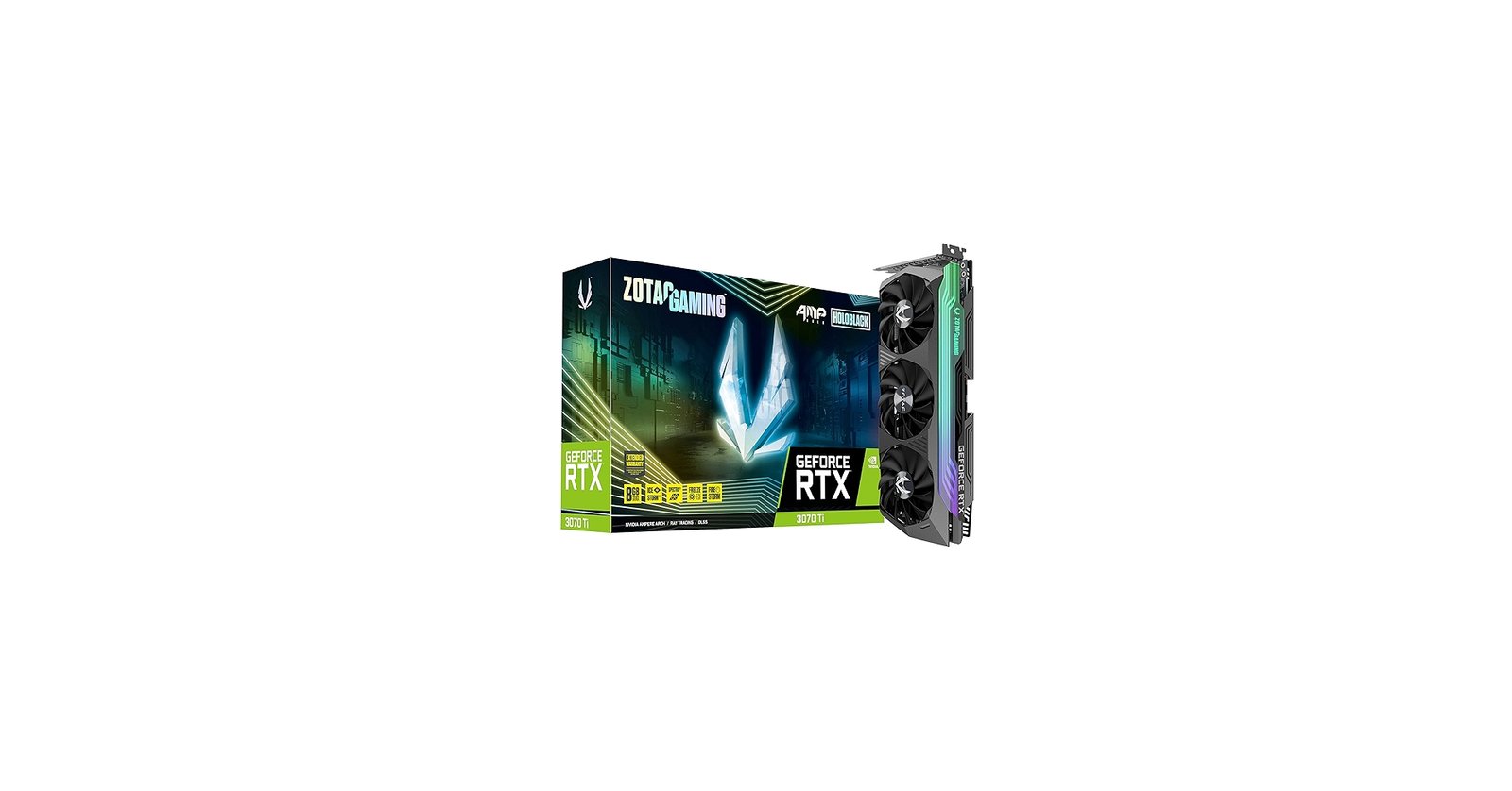 Amazon.com: ZOTAC Gaming GeForce RTX™ 3070 Ti AMP Holo 8GB GDDR6X