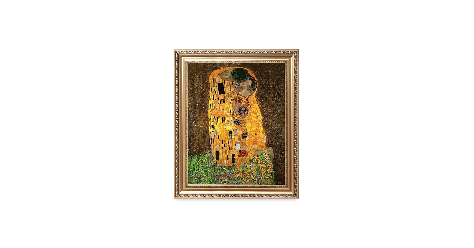 Amazon.com: DECORARTS - Gustav Klimt The Kiss Framed Wall Art