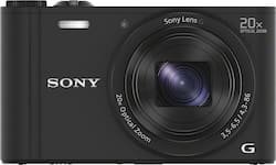 Sony DSC WX350 18.2 Megapixel Digital Camera Black DSCWX350/B