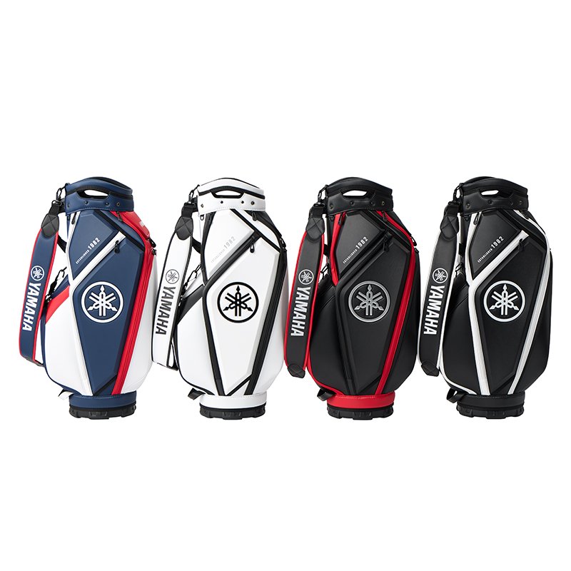 ミドルサイズキャディバッグ ホワイト×ブラック | ヤマハ ゴルフ