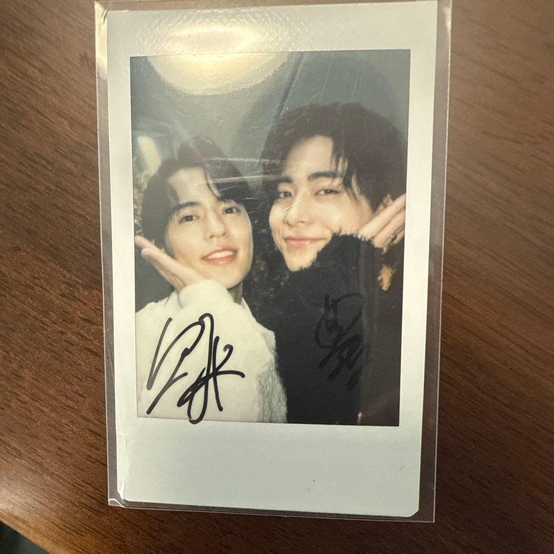 奥野壮 & 豐田裕大 直筆サイン ポラロイド 中国雑誌 So Cool 『So Cool 2024年A版（奥野壮＆豊田裕大、公式