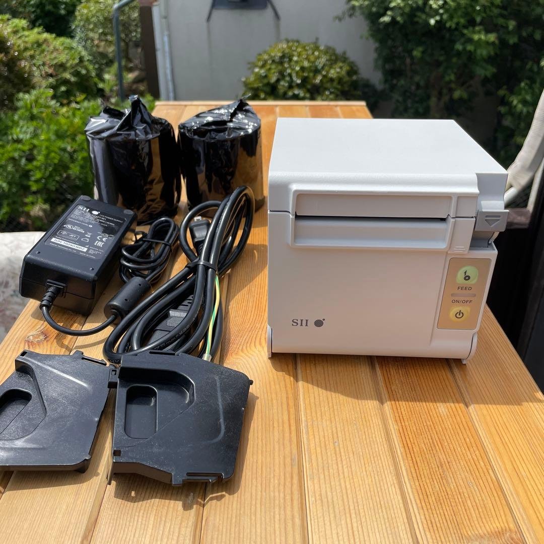 SII レシートプリンタ RP-D10(Bluetooth/58mm)ホワイト 優良中古）SII レシートプリンタ RP-D10(Bluetooth/58mm)ホワイト