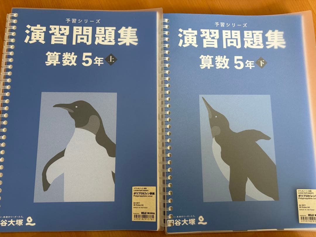 予習シリーズ演習問題集 算数 5年 上下巻セット（パンチ済） - メルカリ