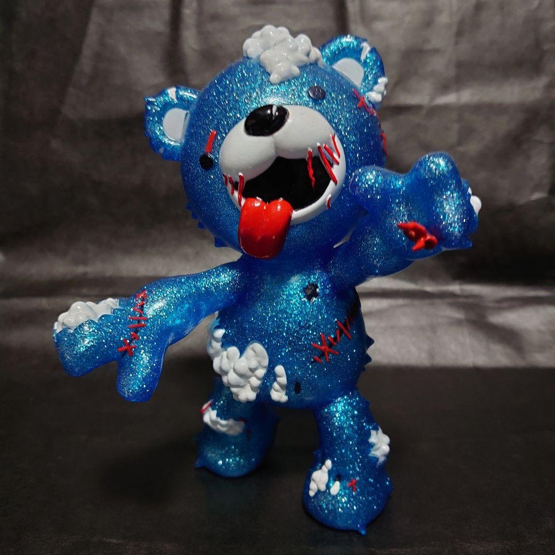 Art Studio 「SHOT!」ゾンベアー ソフビ ブルークリアラメ ver 楽天市場】Art Studio「SHOT!」/ ゾンベアー［スタンダードブルー