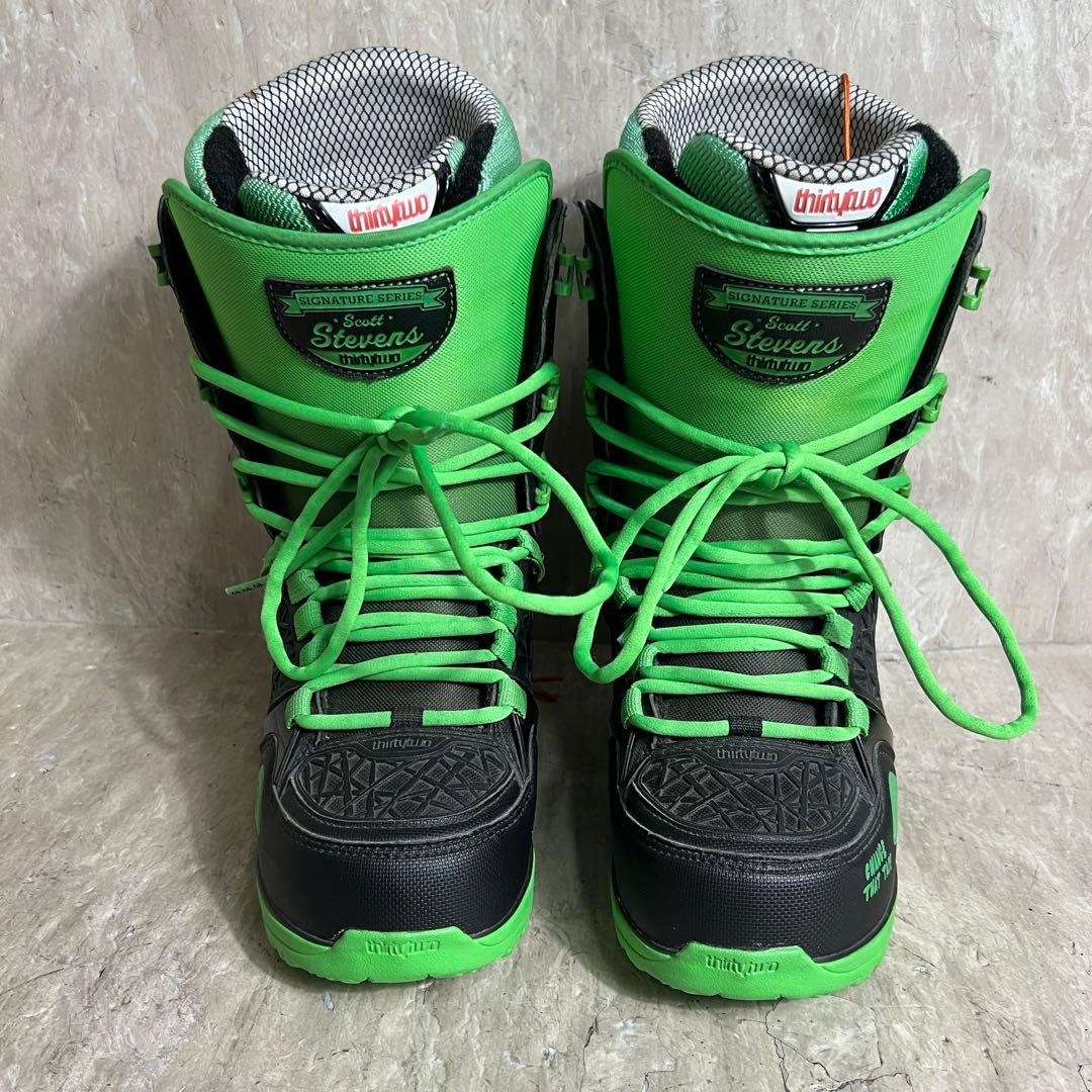 thirtytwo TM-2 STEVENS ブラック グリーン 25.5cm