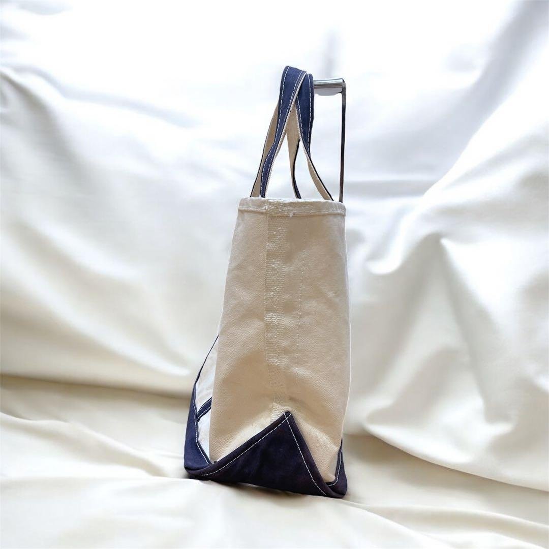 L.L.Bean 90s〜　トートバッグ　USA製　ネイビー　大容量