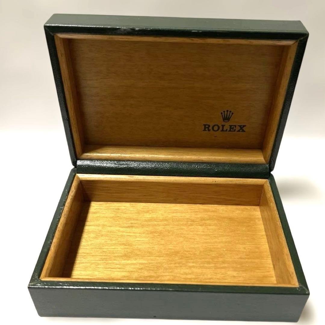 ロレックス 純正 時計箱 グリーン 内箱 外箱なし 空箱 保管用 - メルカリ