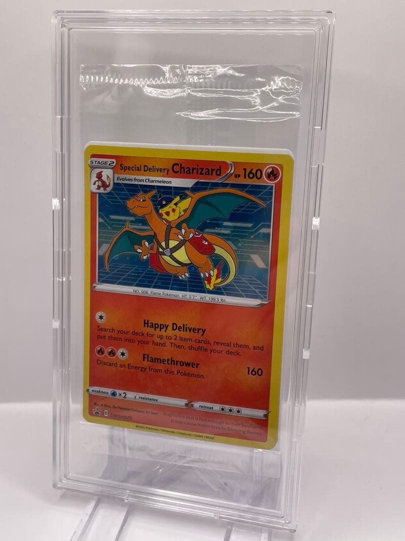 希少 スペシャルデリバリー リザードン 英語版 未開封 ポケモンカード スペシャルデリバリーリザードン P [SWSH075]【英語版】(ソード