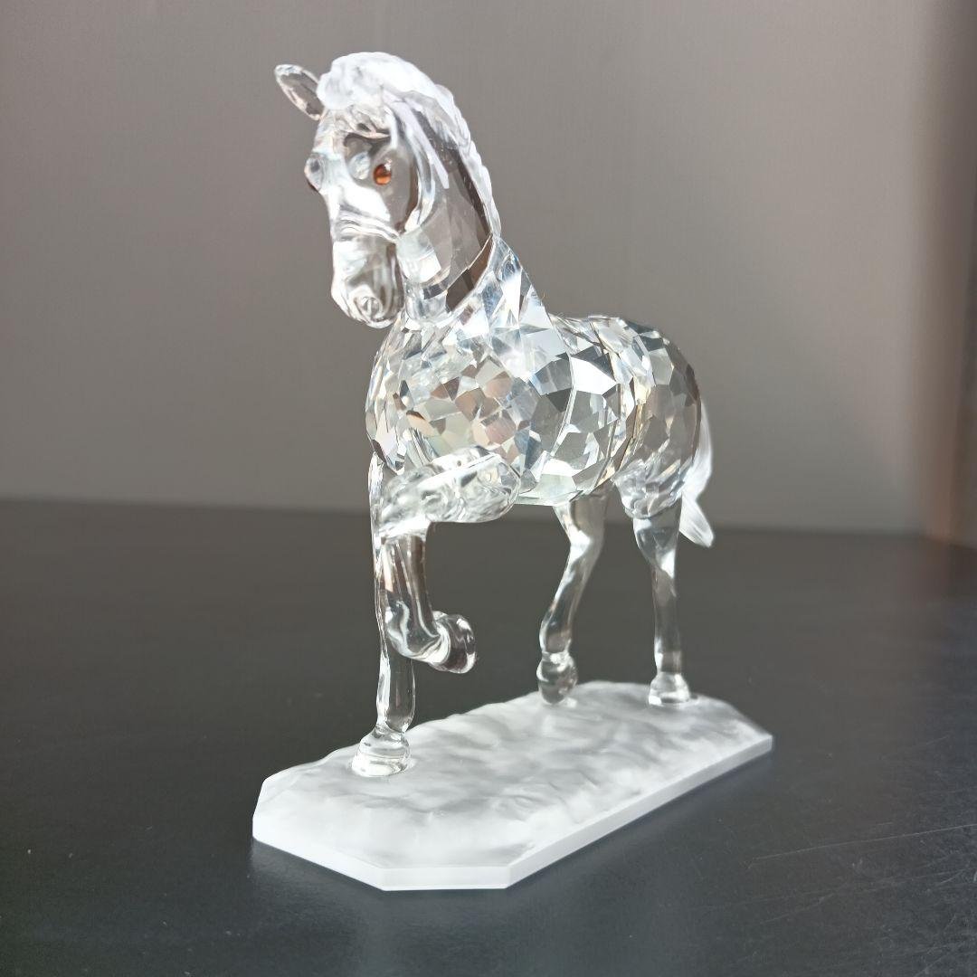 スワロフスキー Swarovski クリスタル ホース 馬 - メルカリ