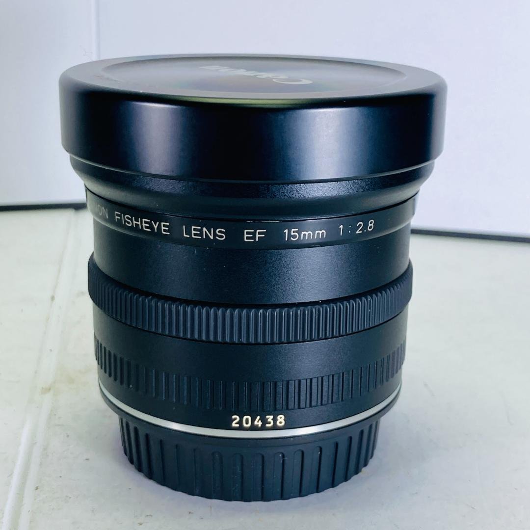 Canon Fish-eye LENS EF 15mm F2.8 魚眼 ジャンク カメラ